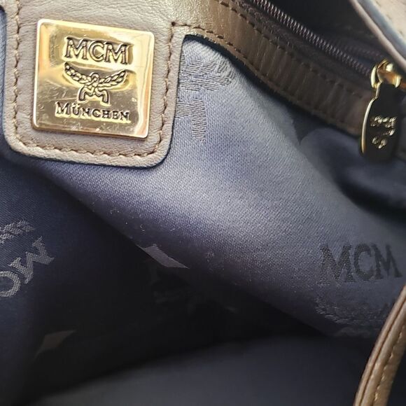 MCM Drawstring Bucket Shoulder Bag - Picture 8 of 12